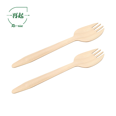 165mm Spork with Embossed Handle